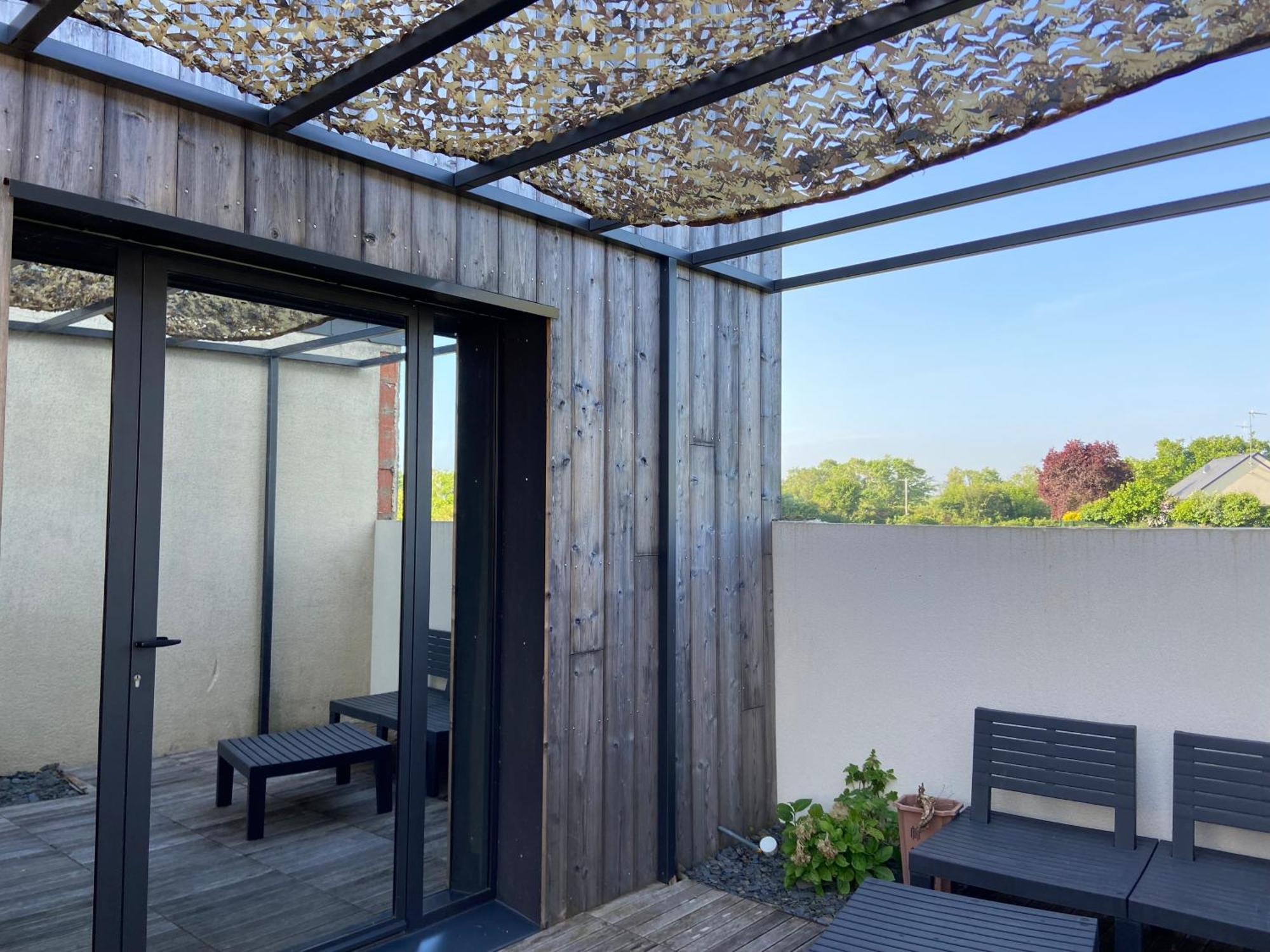 Villa Au bord de la piscine au sud d'Angers à Saint-Jean-des-Mauvrets Extérieur photo